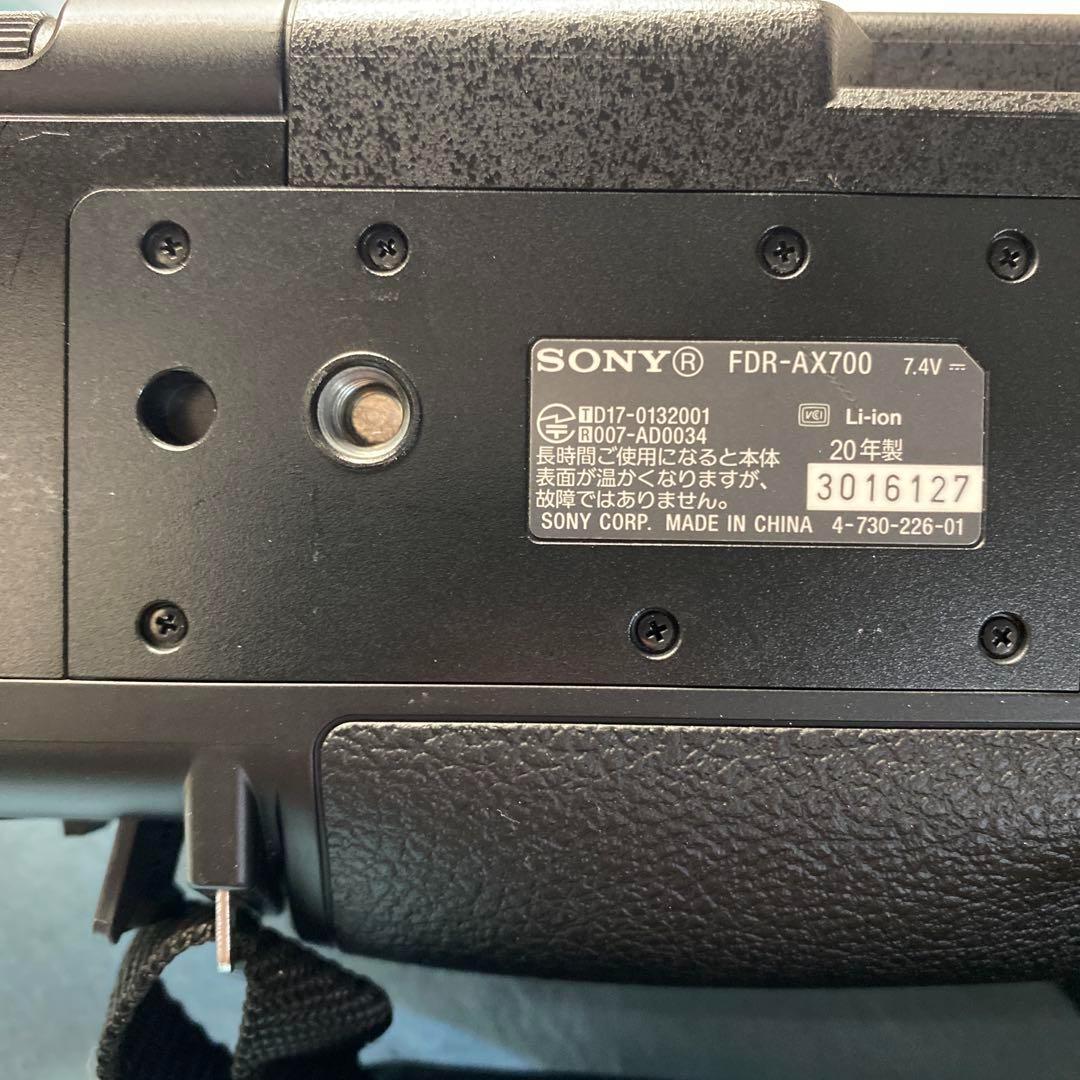 FDR-AX700 SONY ソニー 4K ビデオカメラ