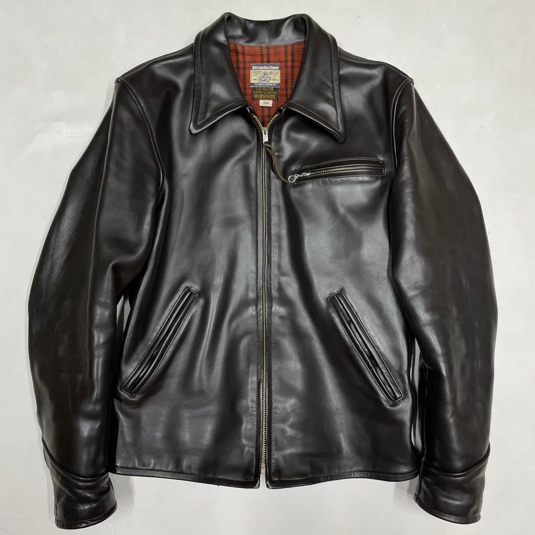 THE REAL McCOY's 旧マッコイズ STEEPLECHASE レザー
