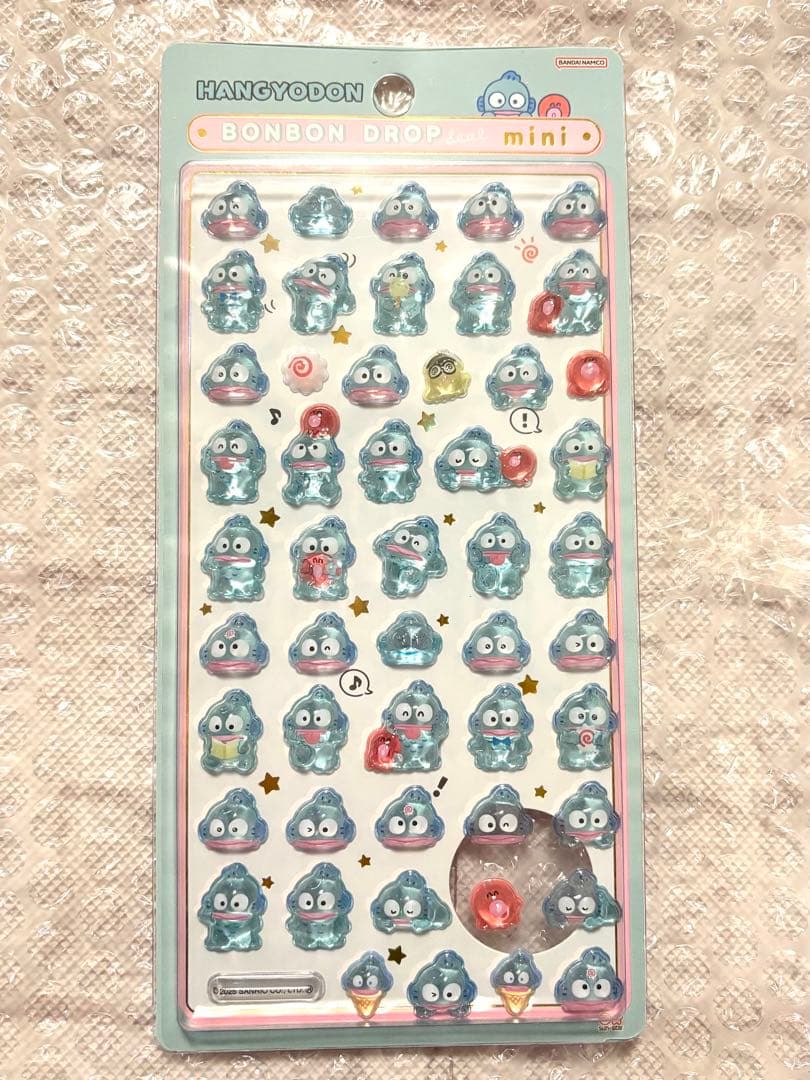 ボンボンドロップシール ミニ サンリオ 8枚セット