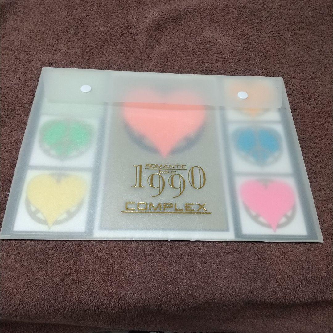 【入手困難】90年LIVEグッズ COMPLEX ビッグステッカー【超貴重】