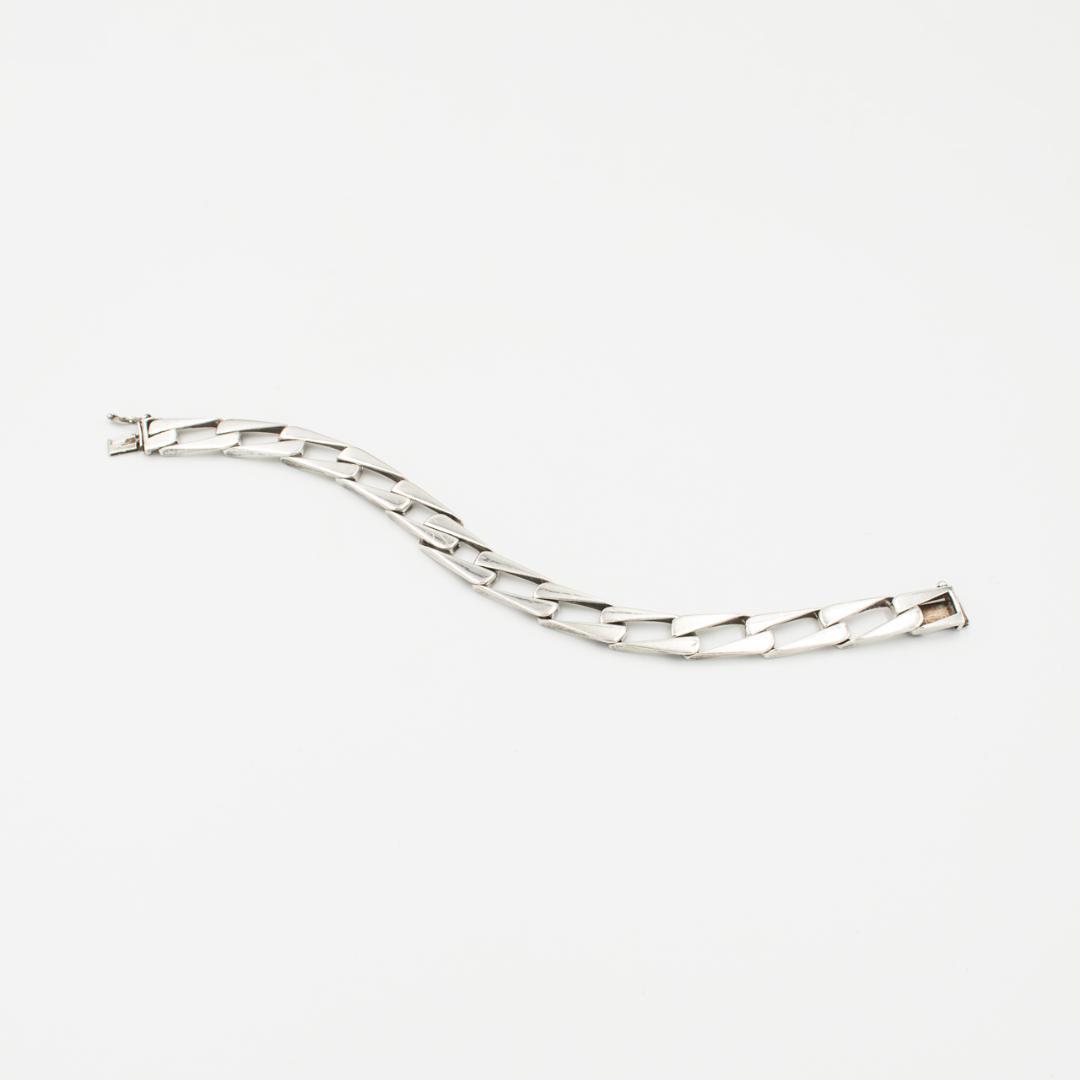 ヴィンテージ ティファニー カーブリンク ブレスレット 21.8cm 70年代