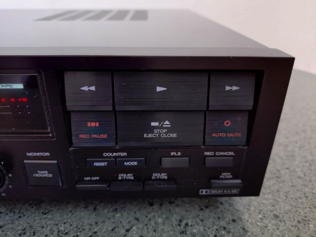 AKAI ステレオカセットデッキGX-73 美品ジャンク品