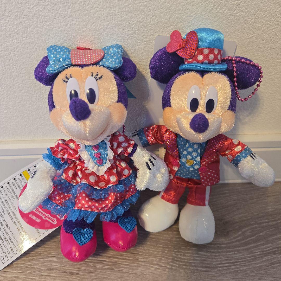 パルパルーザミニーのファンタジーランドぬいぐるみバッジ ミッキー ミニー