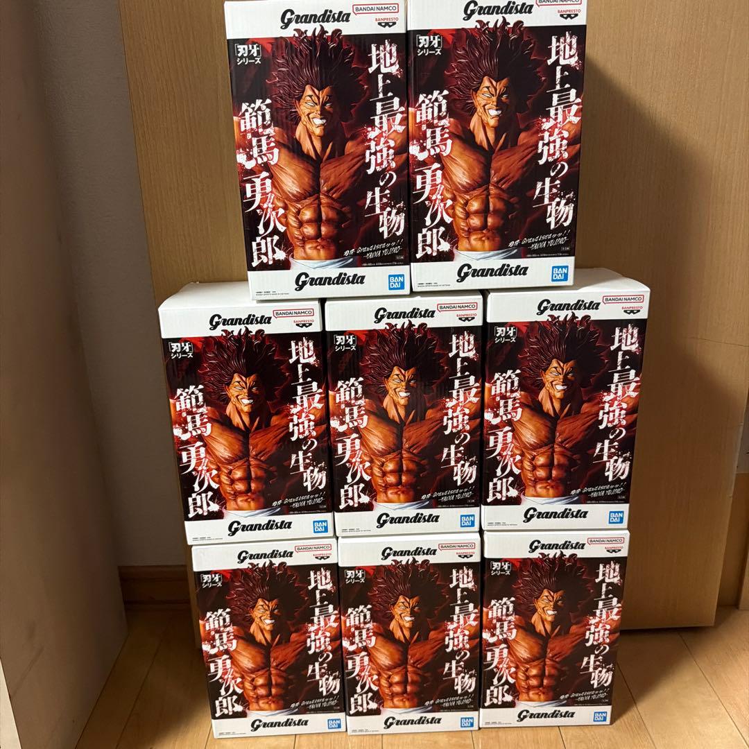 t*o様 刃牙　範馬勇次郎　フィギュア　Grandista 8個セット