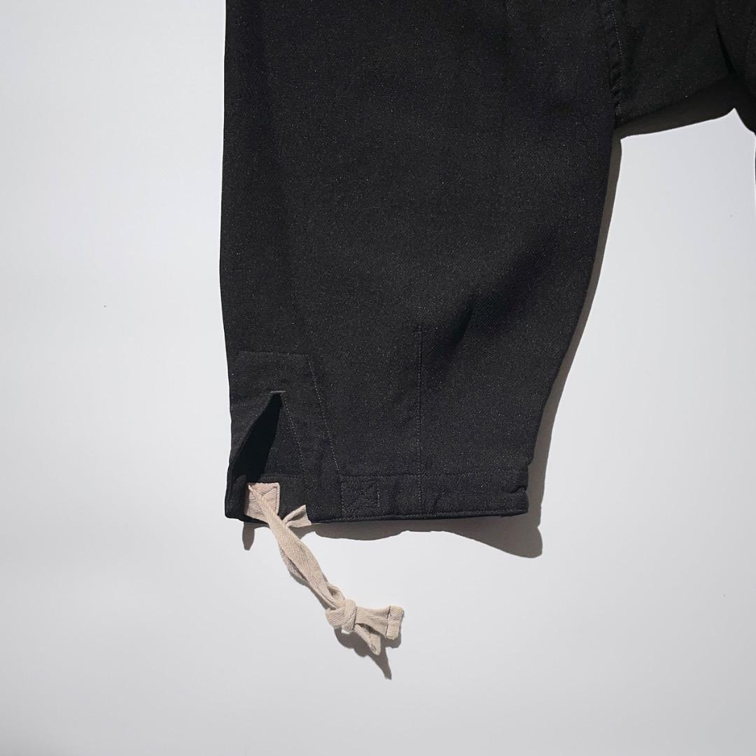 COMME des GARCONS HOMME PLUS ポリ縮絨サルエルパンツ