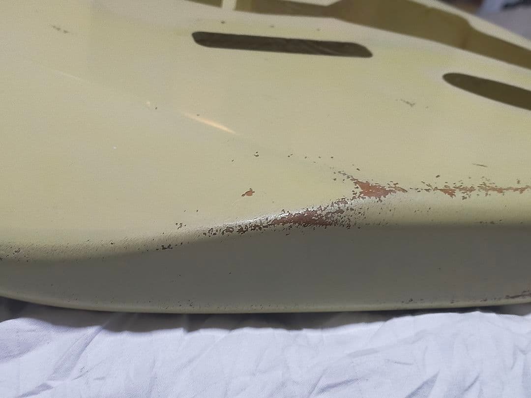 MDL1 ストラトキャスター用 ボディフェンダー MJT ラッカー仕上げレリック