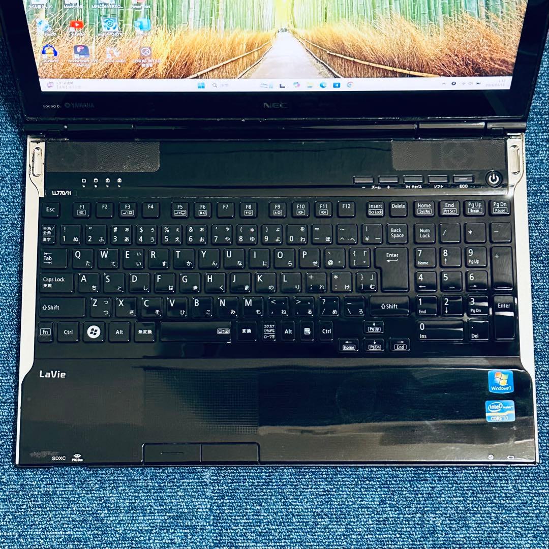 爆速！Core i7✨SSD✨ブルーレイ✨オフィス✨フルHD✨NEC✨ヤマハ