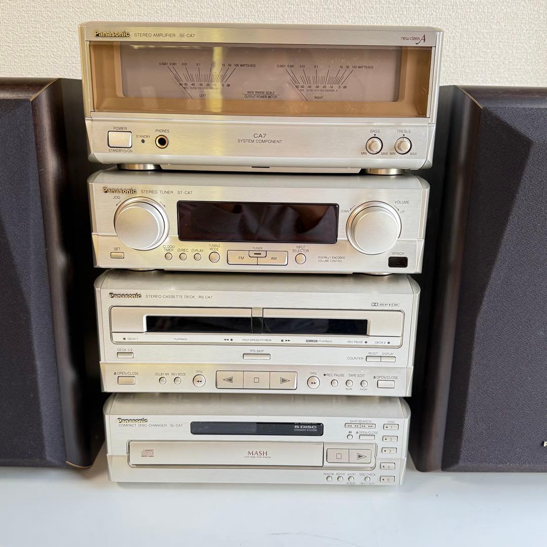 d*3様 Panasonic SC-CA7 システムコンポ コンポ【IS1114