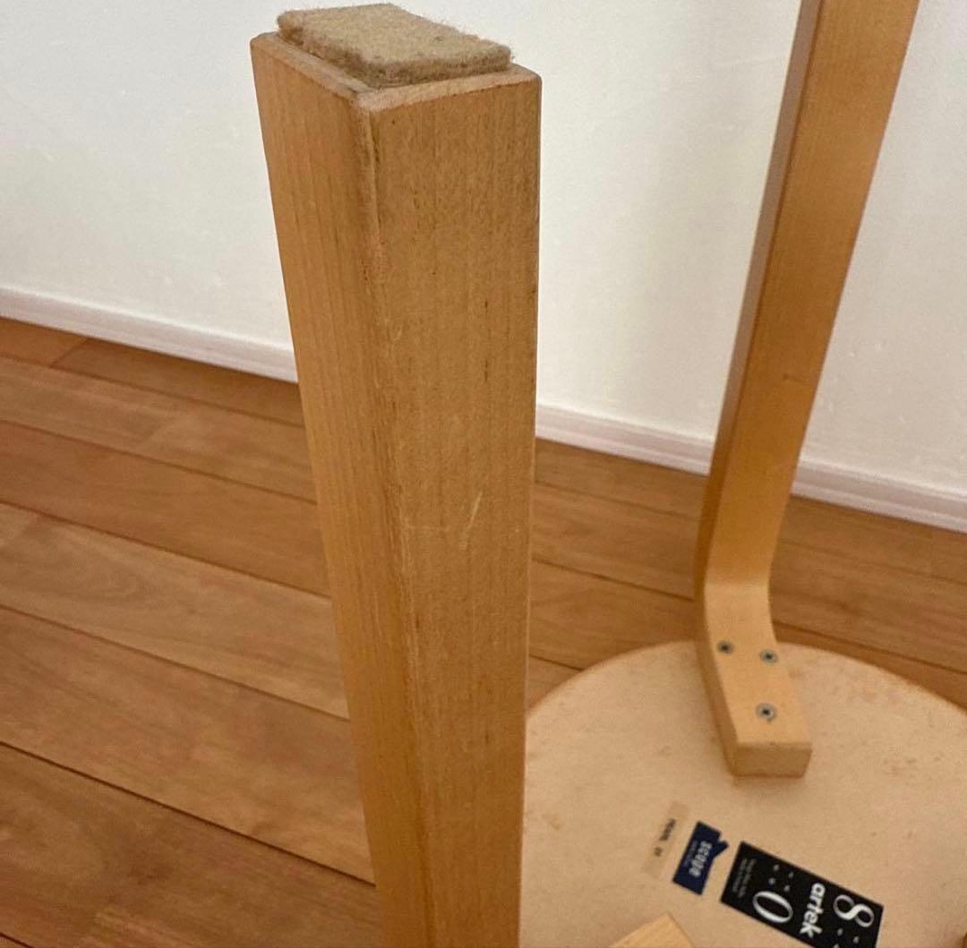 artek スツール60 scope別注パール　3本脚