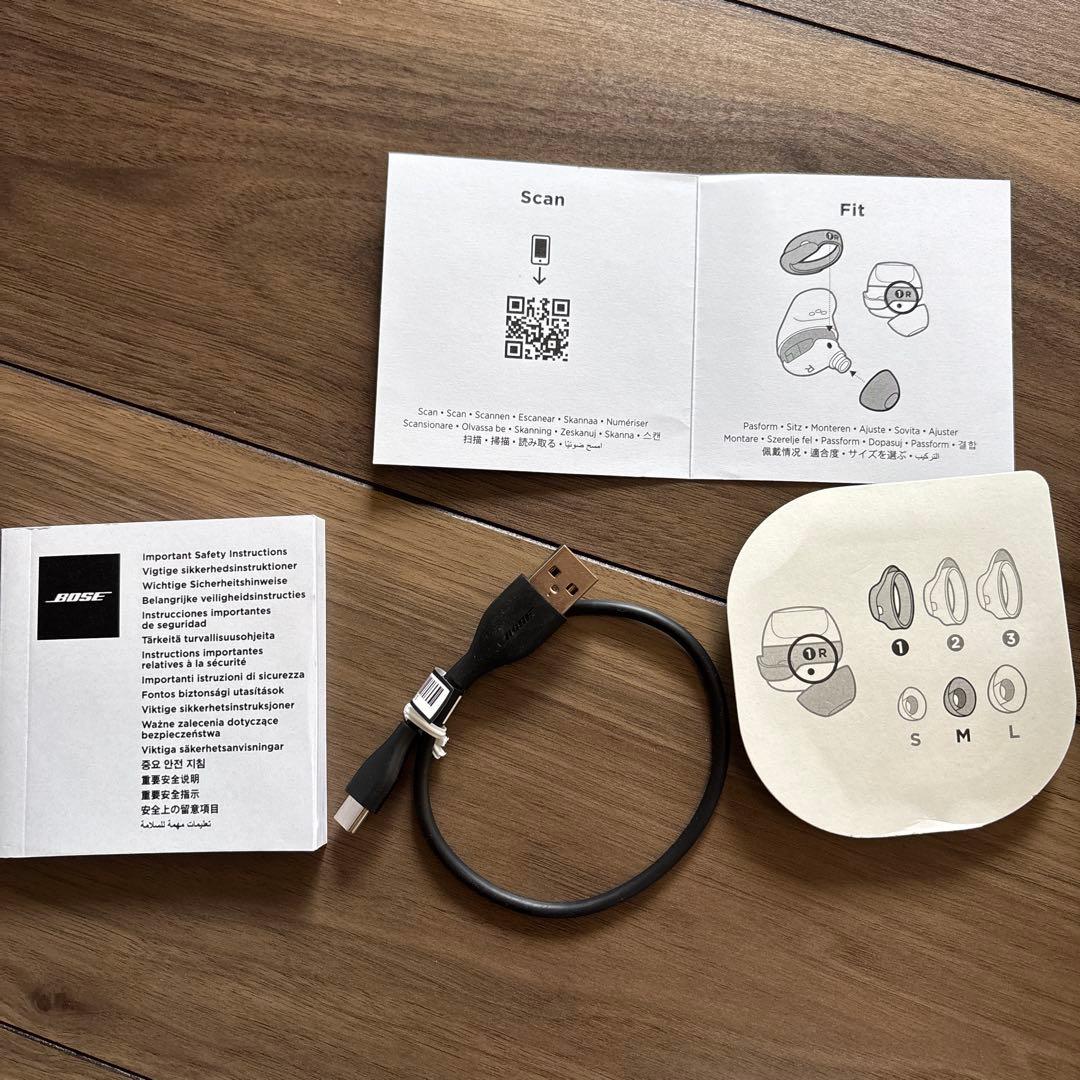 BOSE ワイヤレスイヤホン ホワイト