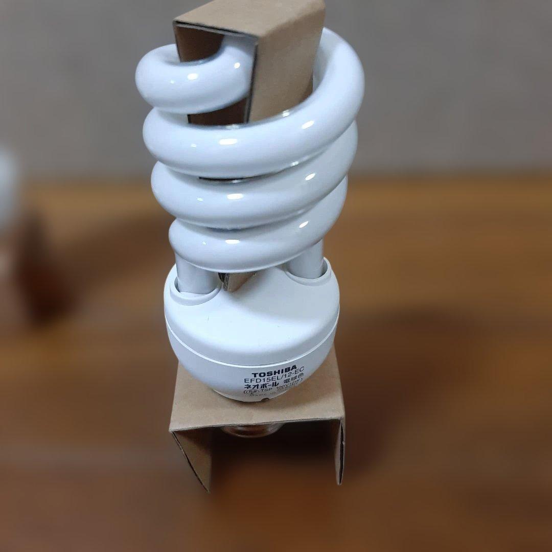 TOSHIBA ネオボール EFD15EL/12-EC 12W