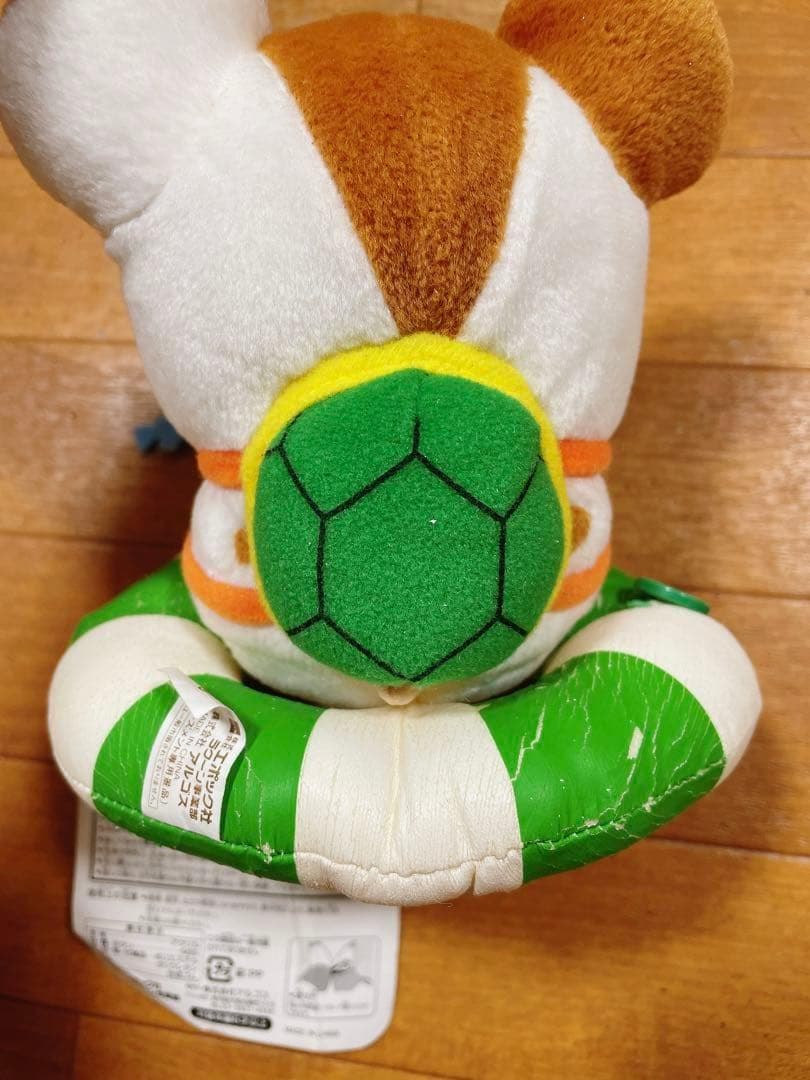 とっとこハム太郎 カメハムくん うきわ ぬいぐるみ 2004年 平成 レトロ