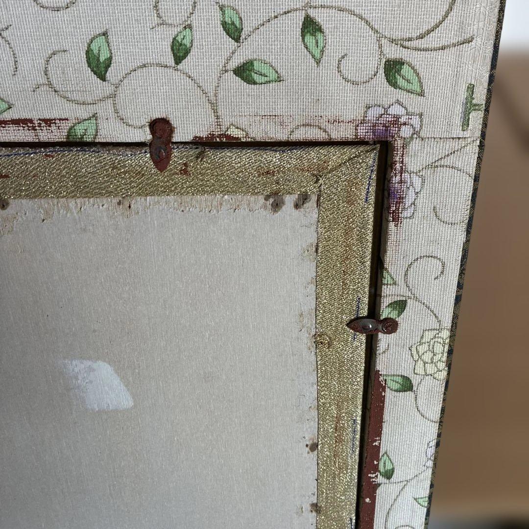 文化刺繍 慈母観音図 着色絹本 仏画 仏教美術 悲母観音 刺繍画 刺繍アート