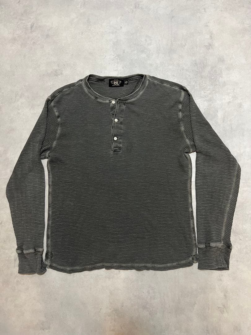 【名作】RRL Double RL L ダブルアールエル ヘンリーネック 長袖