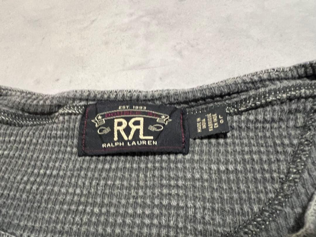 【名作】RRL Double RL L ダブルアールエル ヘンリーネック 長袖