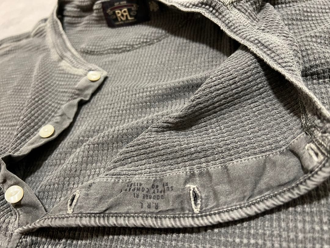 【名作】RRL Double RL L ダブルアールエル ヘンリーネック 長袖