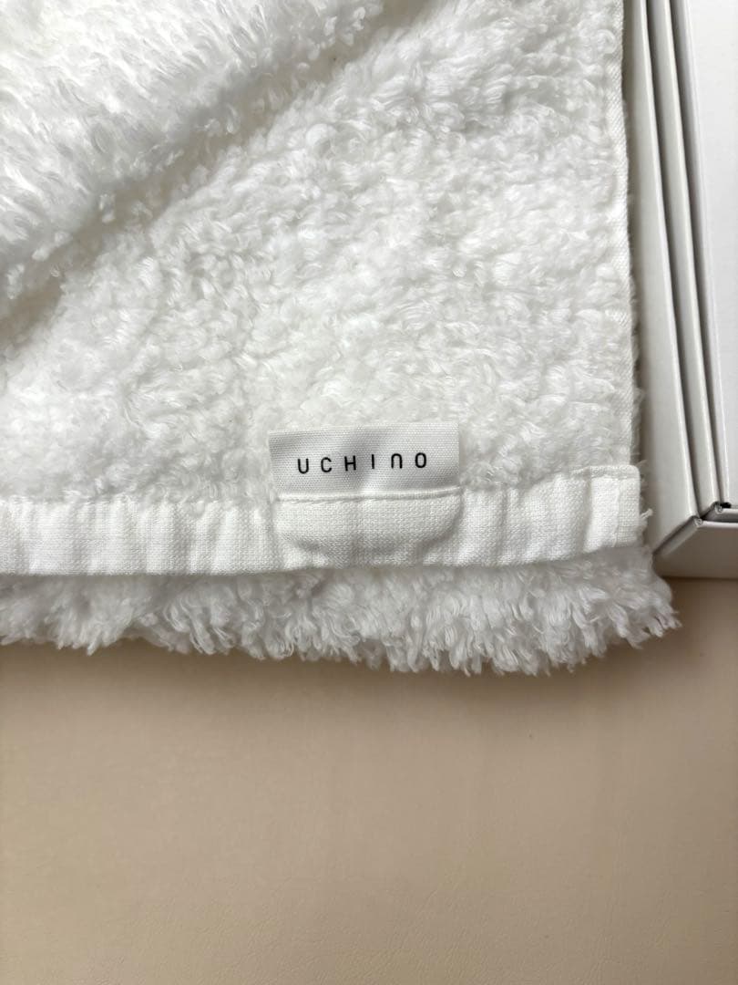 UCHINO しあわせタオル フェイスタオル2点+奇跡のタオル バスタオル1点