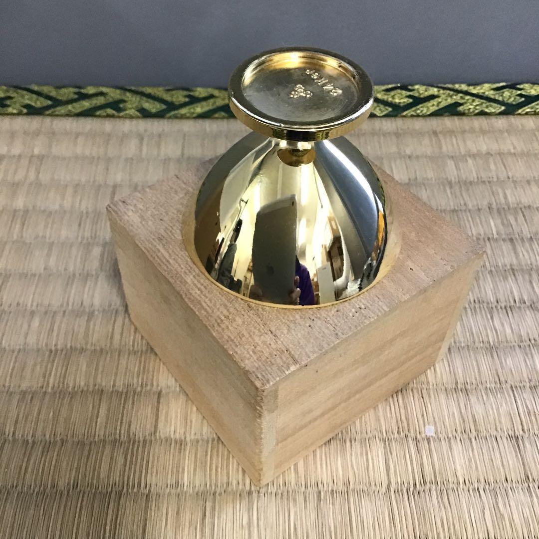 骨董品　酒器　名古屋市　区政協力委員　24KGP 金杯　栞　共箱　S1052KP
