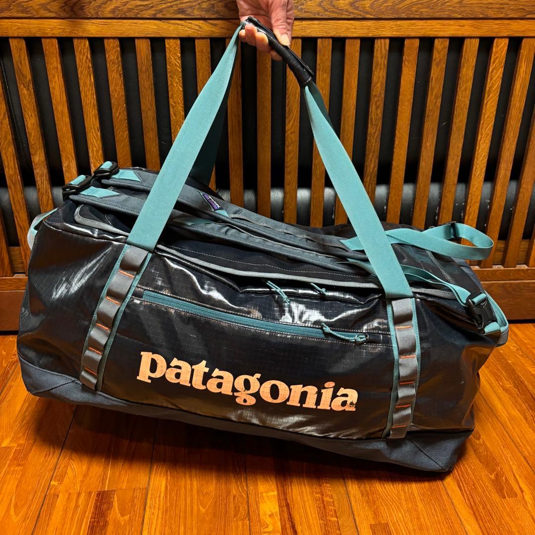 patagonia ブラックホール ダッフル90L ネイビー
