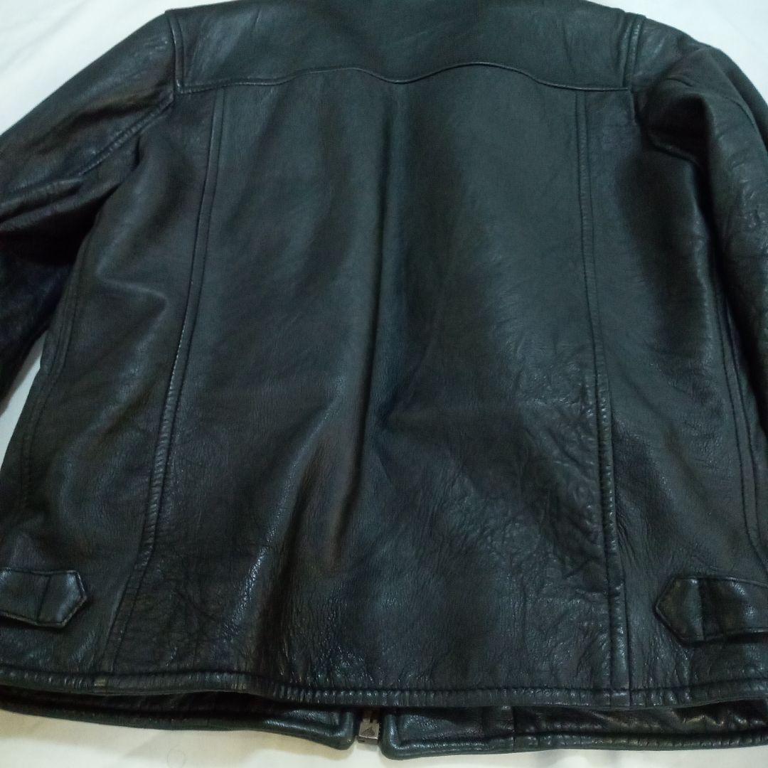 Dolce & Gabbana レザーシングルライダースジャケット