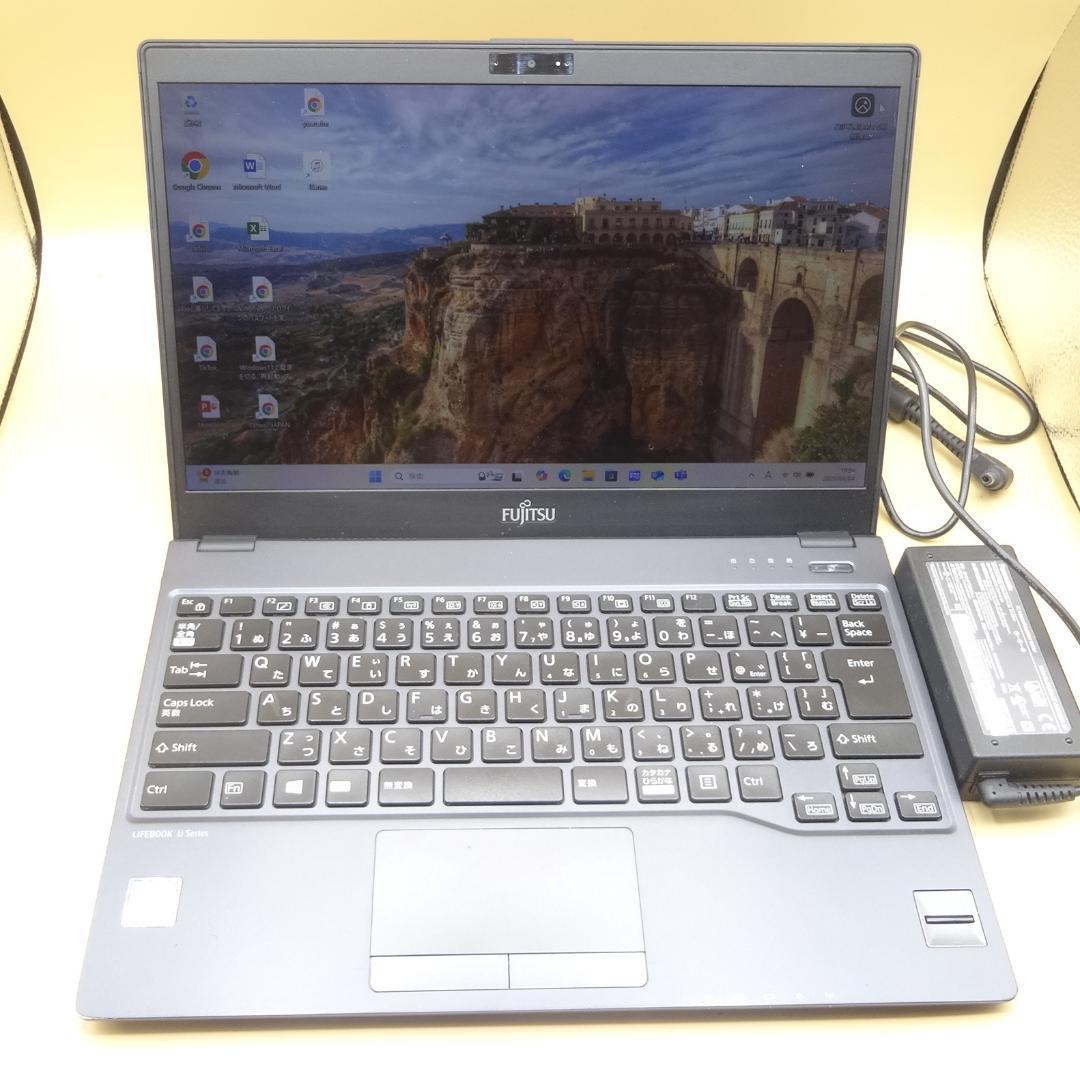 富士通 B5 快速起動10秒 Office 2021 LIFEBOOK ⑦