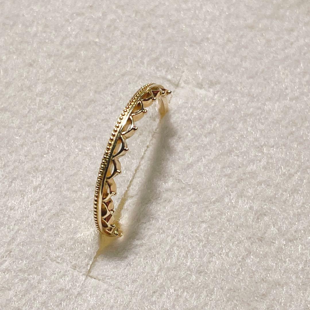 Jewel closet by L&co K10 レイヤードリング　9号ミル打ち