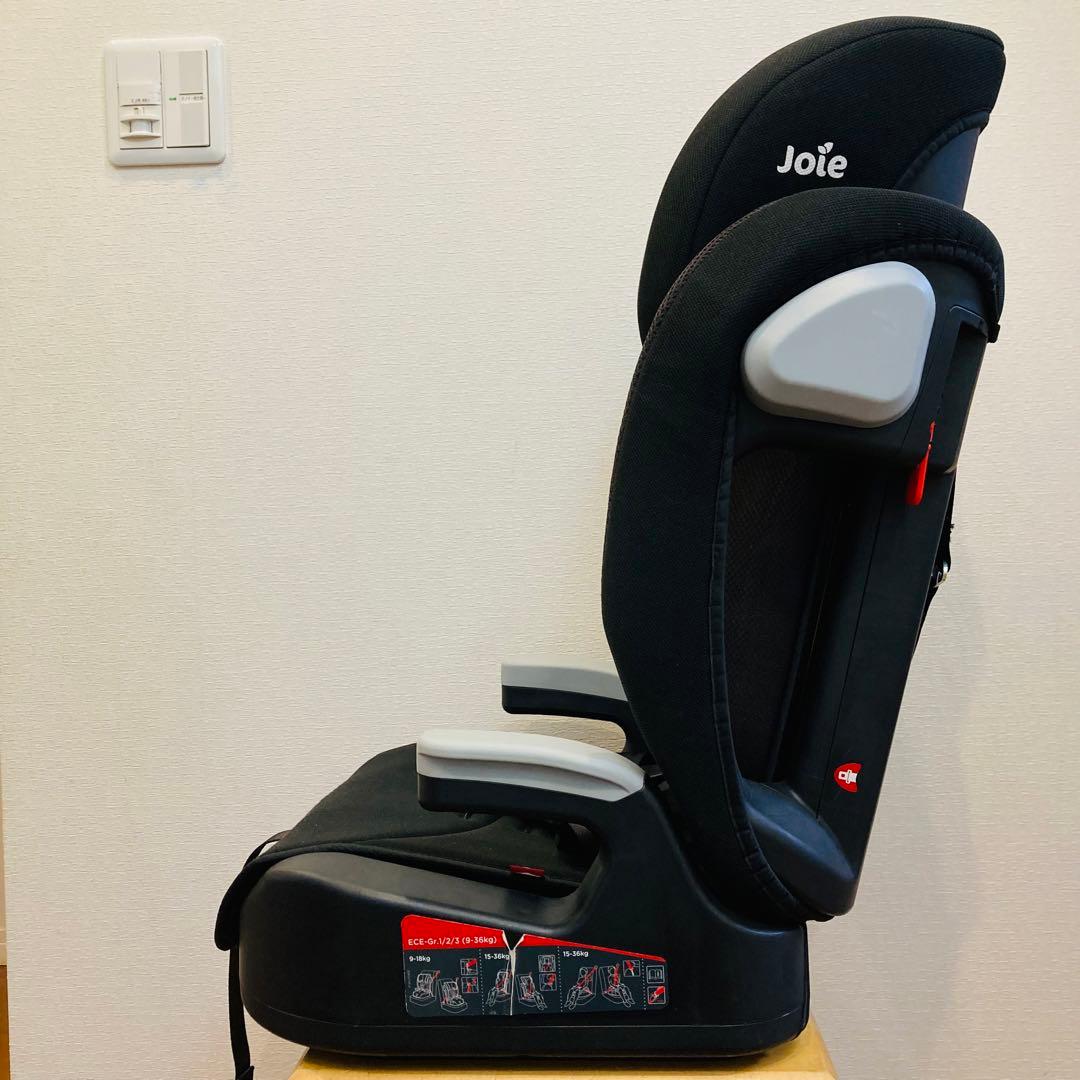【美品】 joie ジュニアシート エレベート チャイルドシート　カトージ　黒
