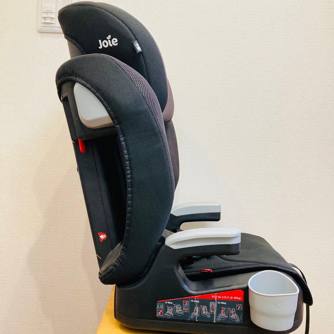 【美品】 joie ジュニアシート エレベート チャイルドシート　カトージ　黒