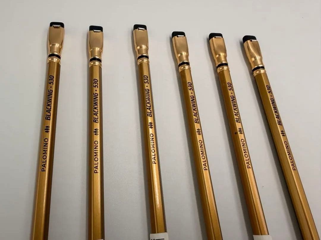 【限定・希少】パロミノ ブラックウィング 530 鉛筆 6本セット（新品）L