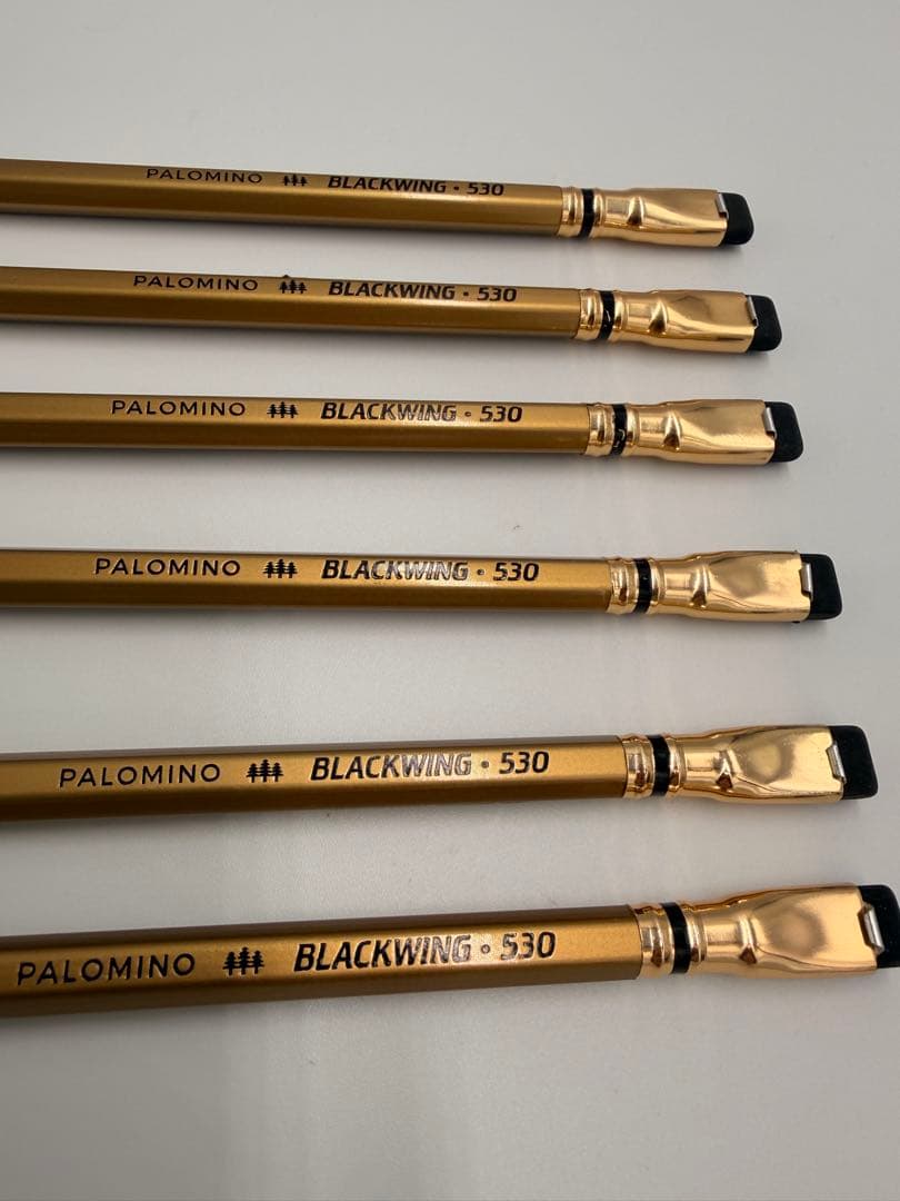 【限定・希少】パロミノ ブラックウィング 530 鉛筆 6本セット（新品）L