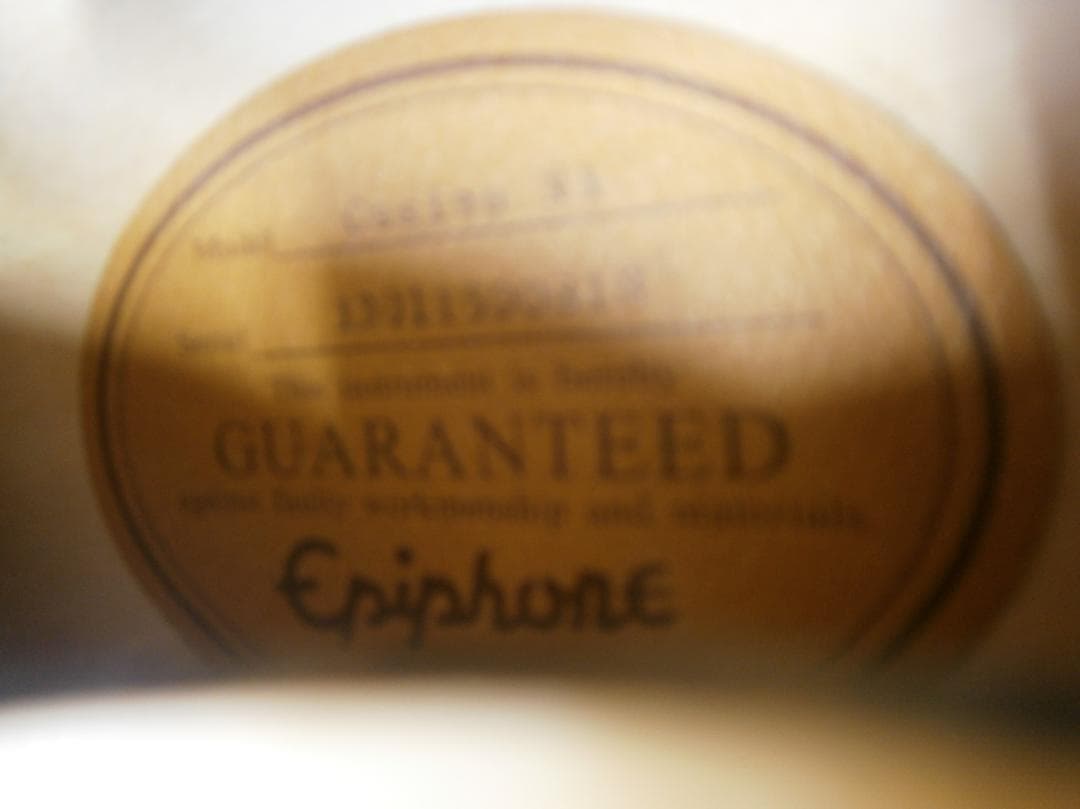 エピフォン＜カジノ・Casino＞欠品パーツあり