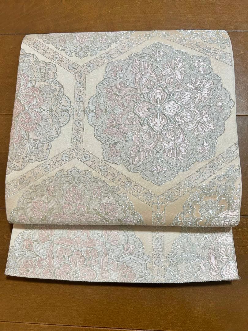 美品　裄丈長め　正絹訪問着　フルセット4点　卒業式　入学式　七五三　お宮参り