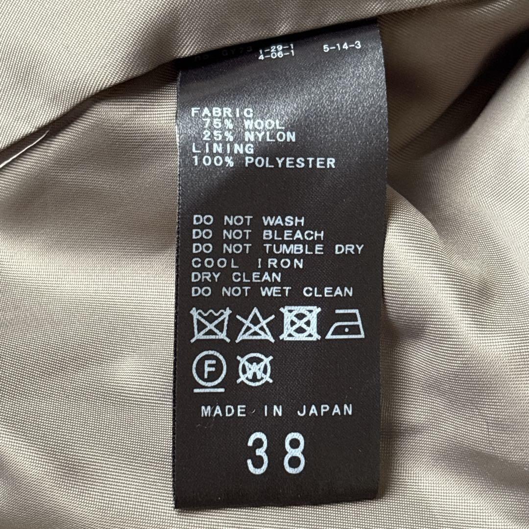 近年モデル　イエナ　MANTECO コクーンショートコート 38 ブラウン