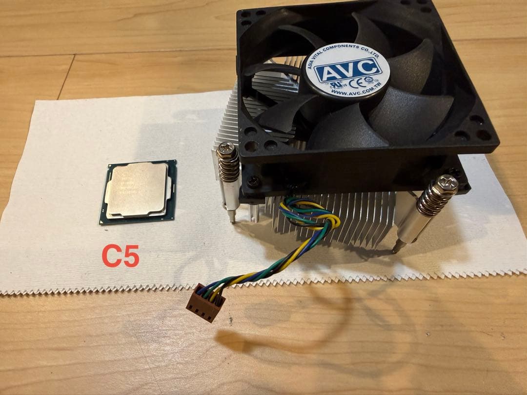 C5美品Intel Core i5-9500 3GHz + AVC冷却ファン！