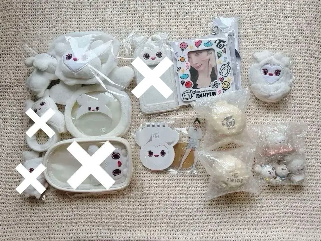 TWICE ダヒョン ダブリー グッズ 17点セット