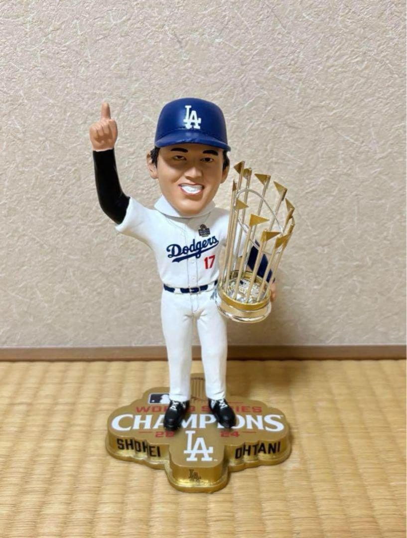 【限定品】大谷翔平 ボブルヘッド ドジャース MLB ワールドシリーズ優勝記念