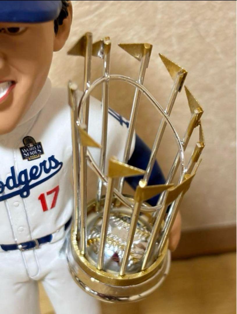 【限定品】大谷翔平 ボブルヘッド ドジャース MLB ワールドシリーズ優勝記念