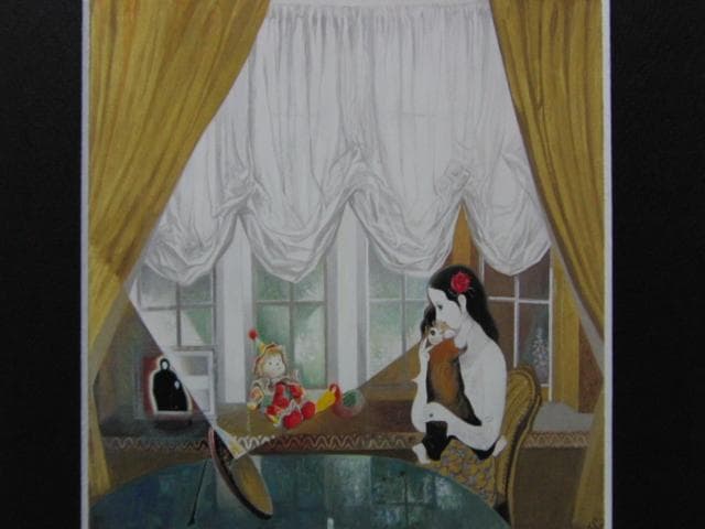 阿部盛有、【燦（17年前のある一刻）】、希少な額装用画集より