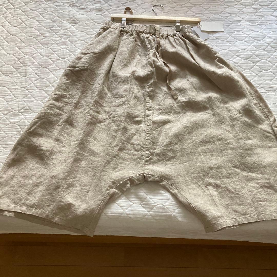 ネストローブ　リネン　サルエル