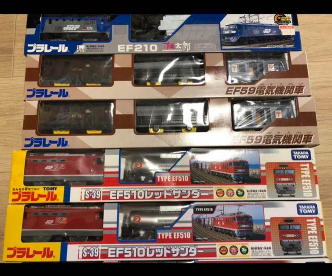 プラレール EF-58でんききかんしゃ　EH500 EF210 EF59 A