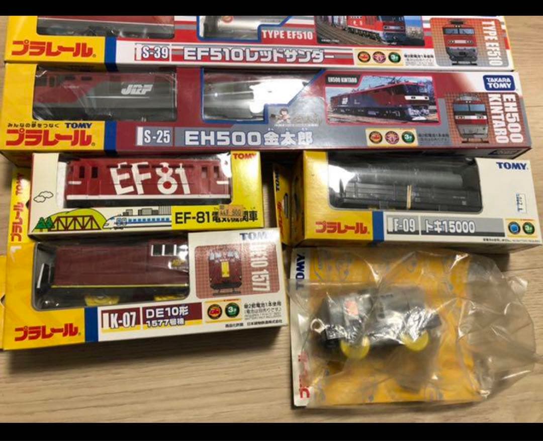 プラレール EF-58でんききかんしゃ　EH500 EF210 EF59 A