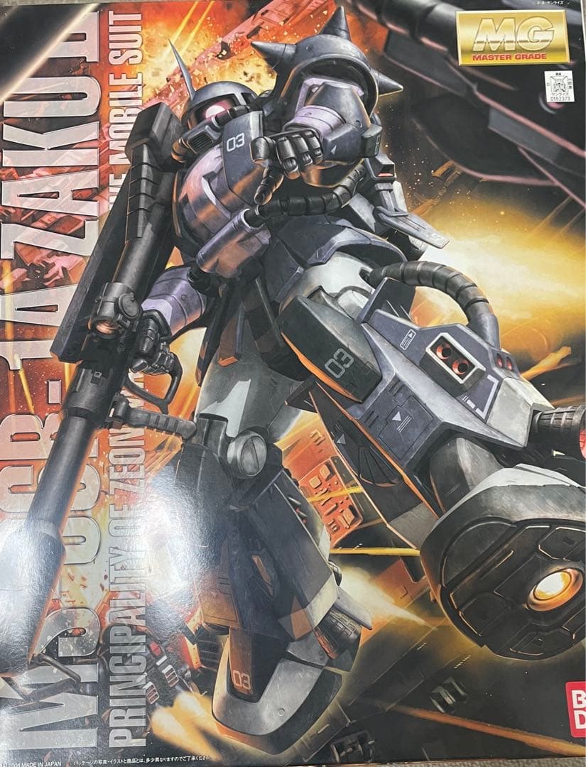 【新品未使用】MS -06R -1A ZAKUⅡ