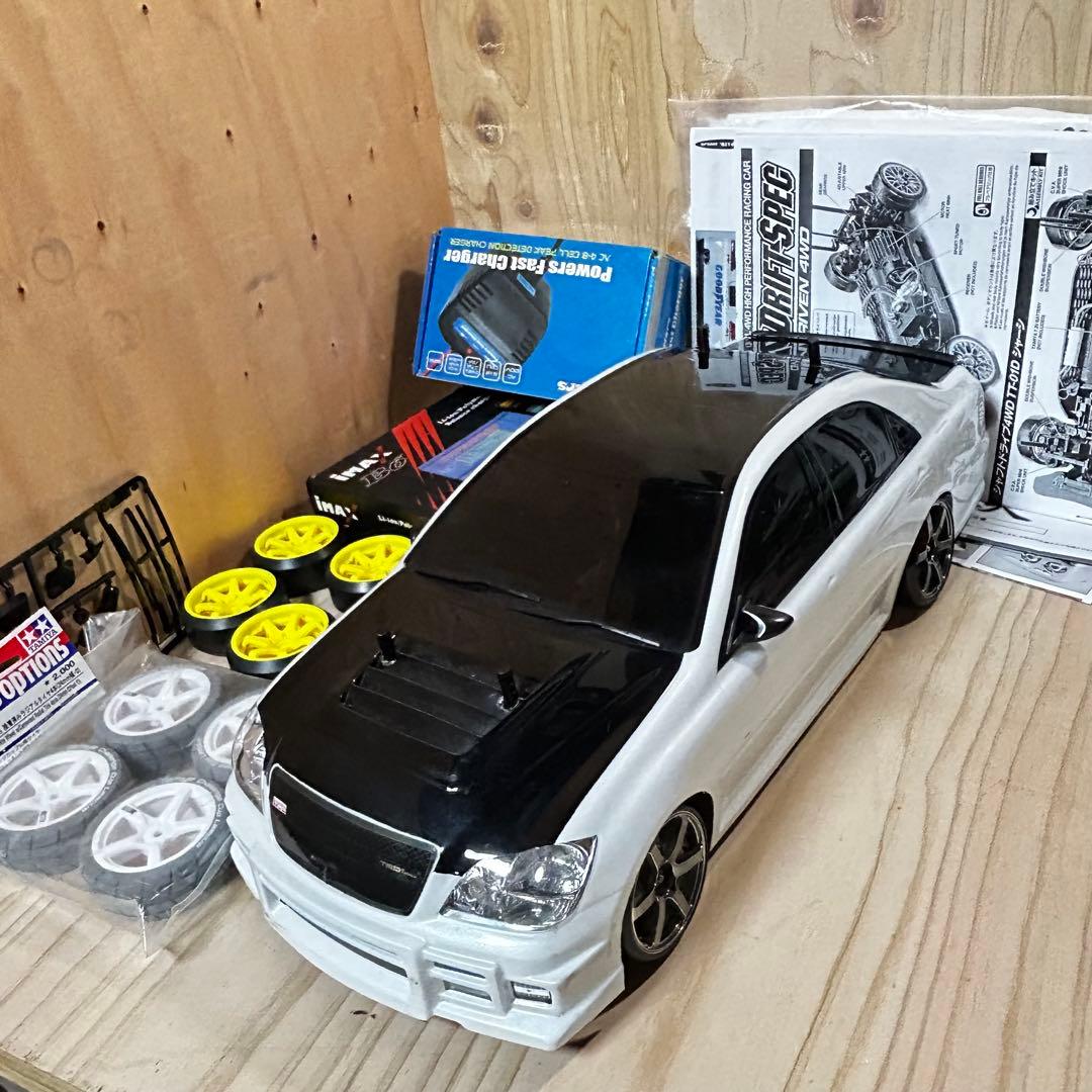 タミヤ TT-01 クラウン TT01 DRIFT V2 フロントモーター仕様