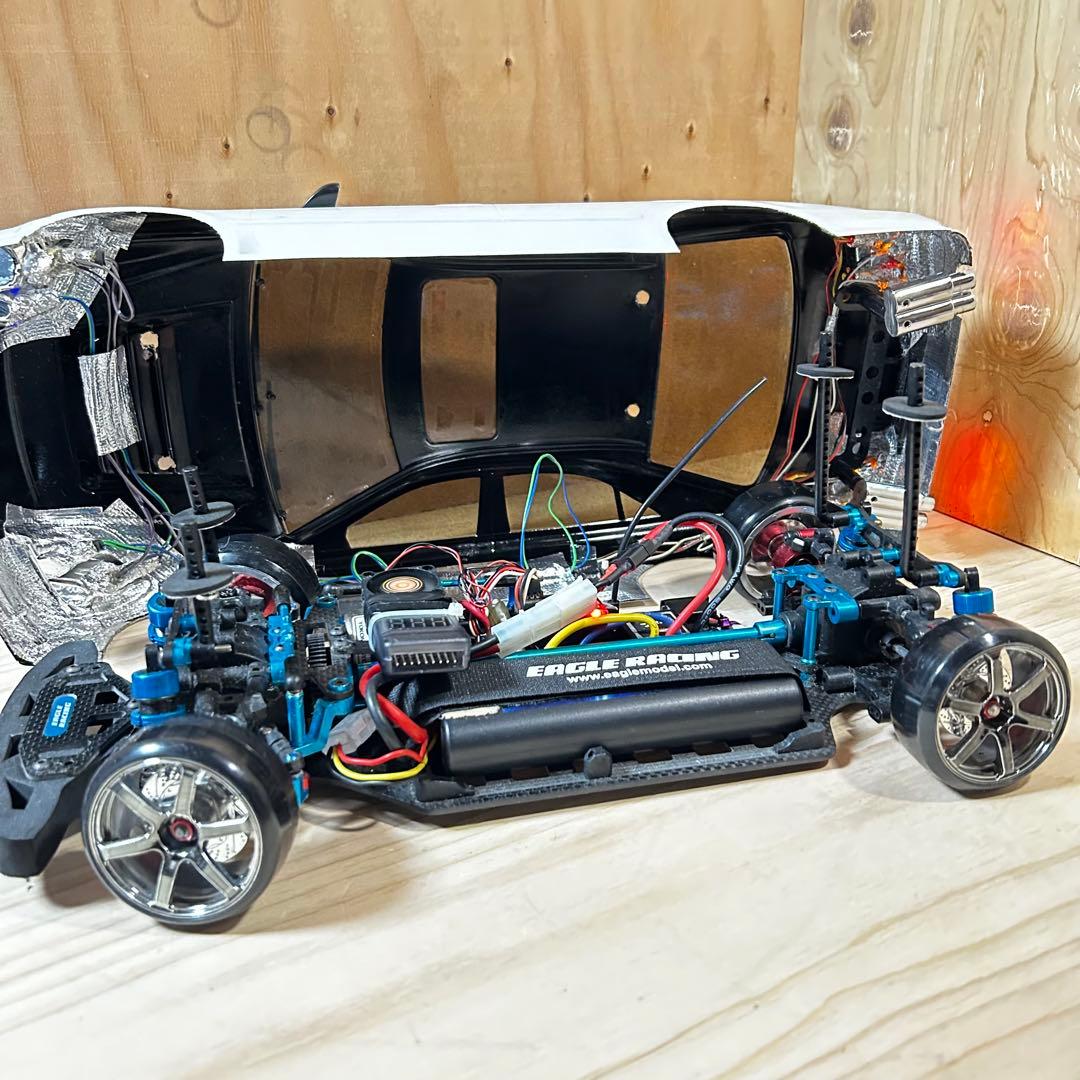 タミヤ TT-01 クラウン TT01 DRIFT V2 フロントモーター仕様