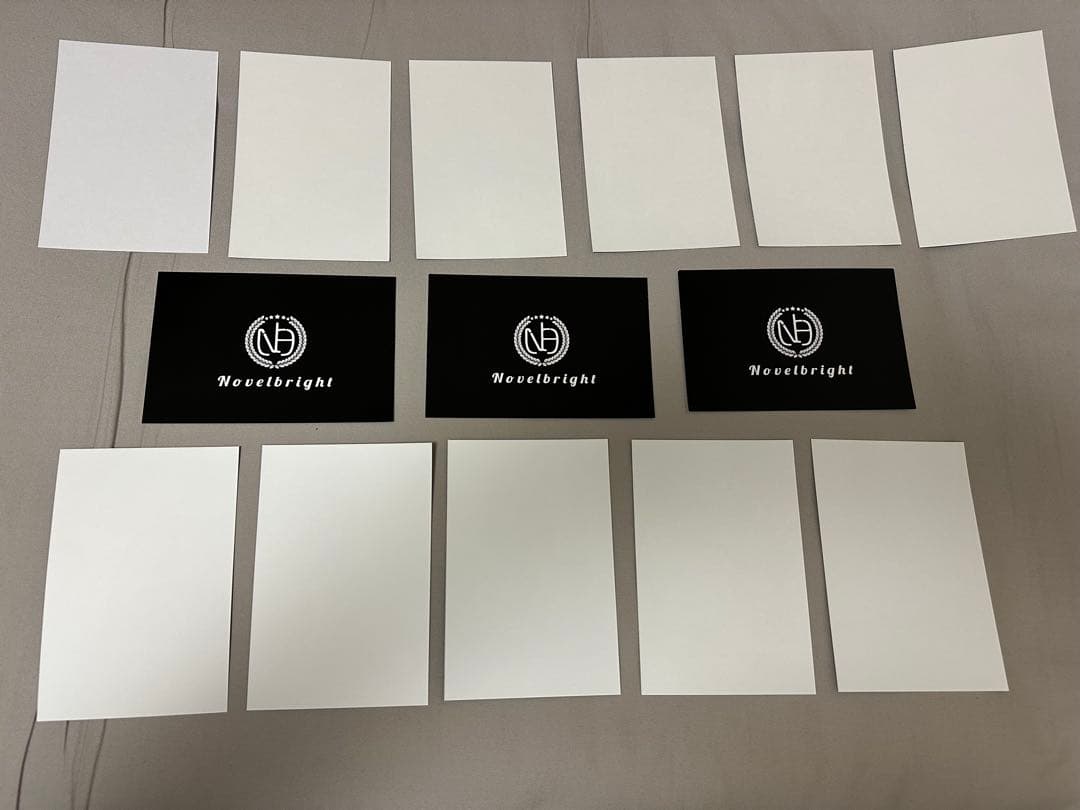 Novelbright ポストカード 14枚セット サイン