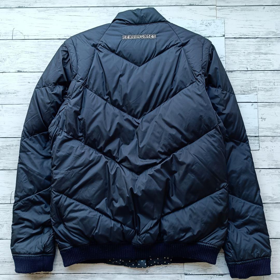 美品✨4way パーリーゲイツ リバーシブル ダウンジャケット ベスト 1サイズ