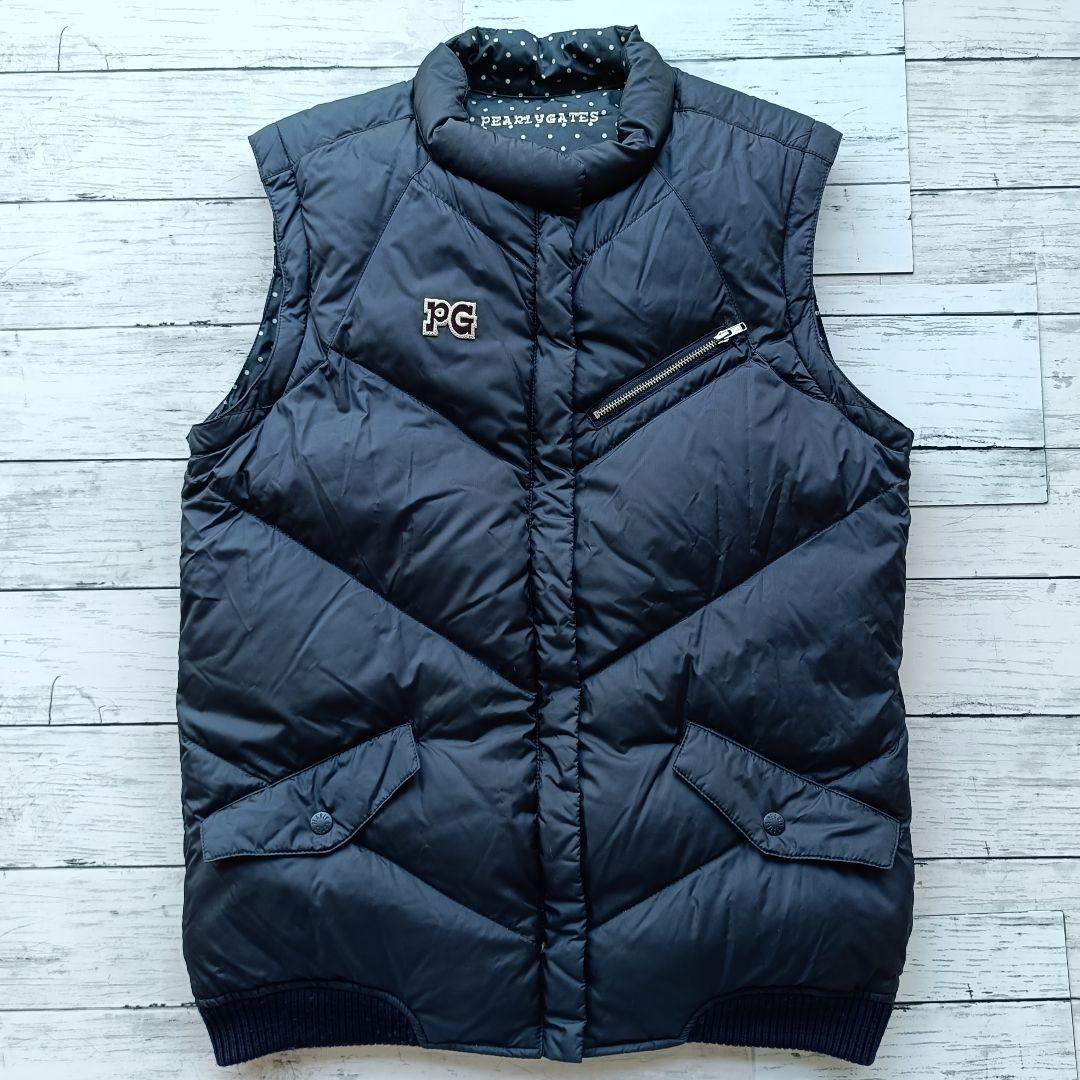 美品✨4way パーリーゲイツ リバーシブル ダウンジャケット ベスト 1サイズ