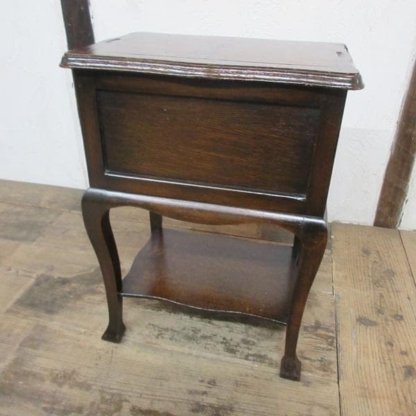 イギリス アンティーク 家具 ソーイングボックス 裁縫道具入れ 英国 6807d