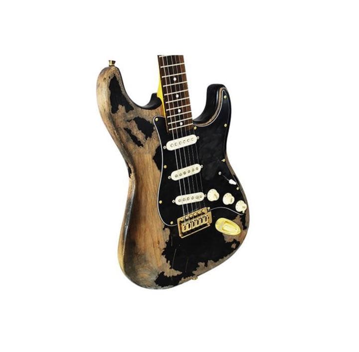 エイジド エレキギター ストラトキャスター　ギター エレキ レリック シールド