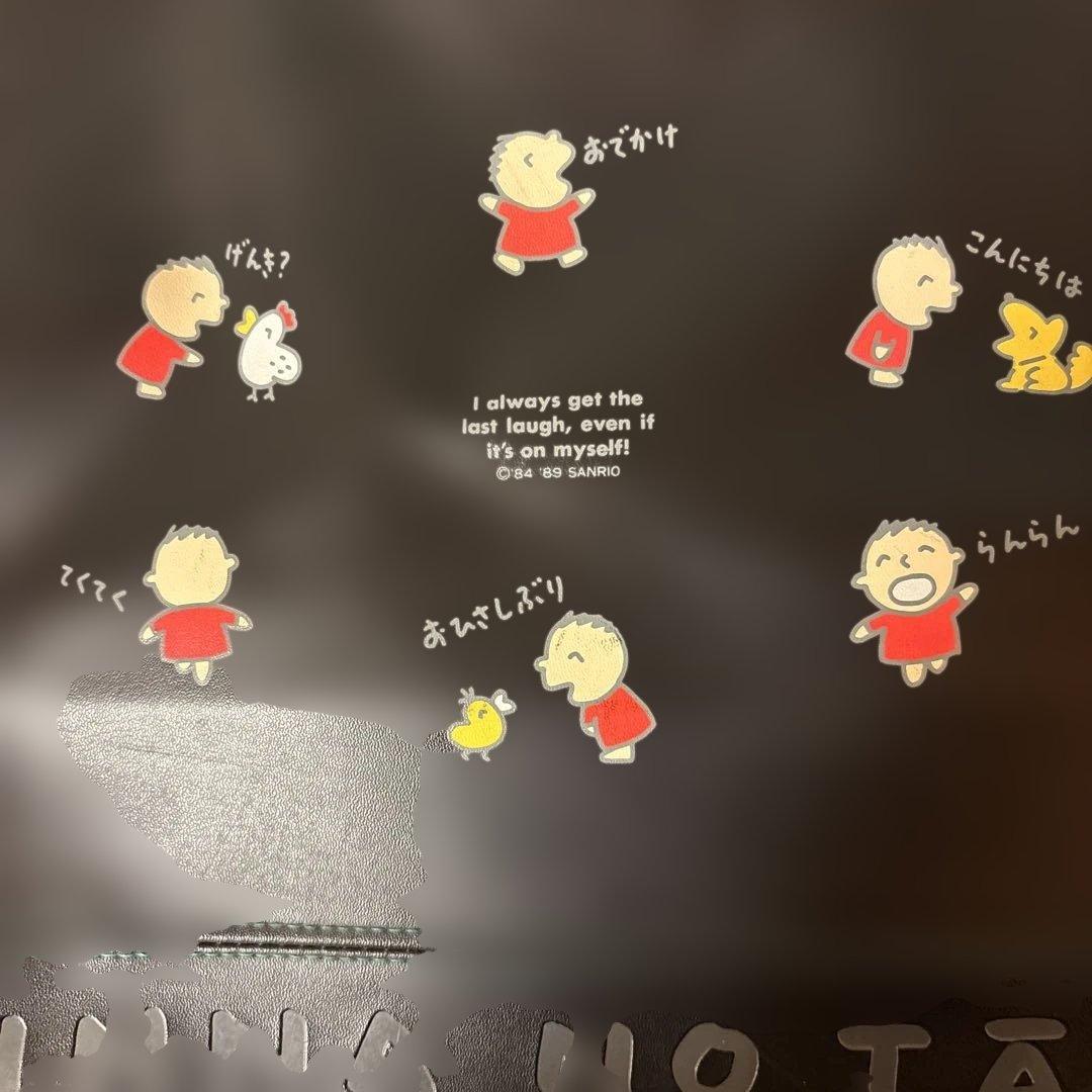 90s サンリオ MINNA NO TABO たあ坊 バックレトロ　美品 当時物